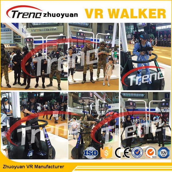 Fitness Sport Gry Virtual Reality Simulator Bieżnia VR z atrakcyjnym wyglądem dla parku rozrywki