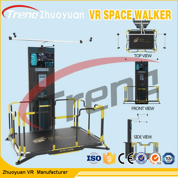 Interaktywna wirtualna rzeczywistość Filmy VR Space Walk Do centrum handlowego i 2 strzelanek