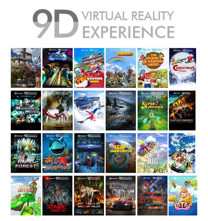 Okulary Funin VR 3DM Wysoko zyskowne 5D dynamiczne kino 7d interaktywne kino