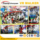 Centrum handlowe Elektroniczna wirtualna rzeczywistość Walking Treadmill Virtual Screen 800 Watt AC 220 Volt