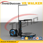 Centrum handlowe Elektroniczna wirtualna rzeczywistość Walking Treadmill Virtual Screen 800 Watt AC 220 Volt