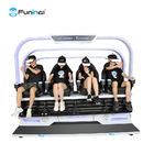 4-miejscowe kino 9D VR dla parku rozrywki Indoor Virtual Reality Machine