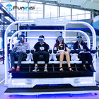 3KW 6 miejsc Virtual Reality Machine Roller Coaster Vr Simulator 9d Cinema