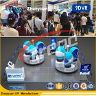 220 V Virtual Reality Double 9D VR Cinema Single / Triple / Double Passenger CE