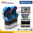 220 V Virtual Reality Double 9d Action Kina Single / Triple / Double Passenger CE