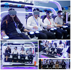 400KG Load 9D VR Cinema Simulator z interaktywną rozgrywką Dynamiczne siedzenia o wysokiej wytrzymałości