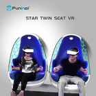 Komercyjny krzesło 9D VR z dwoma miejscami odkryj najwyższe doświadczenie