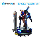 Jeden gracz Stand Up Flight VR Simulator Czarny z oświetleniem LED do supermarketu