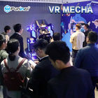 Theme Park 9D VR Simulator Pojedynczy gracze VR Mecha Czarny ze światłami LED