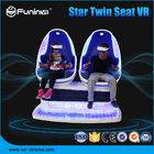 360 Stopni Motion 9D Virtual Reality Simulator 220V Mały footprint Dwa siedzenia do jaj
