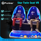 360 Stopni Motion 9D Virtual Reality Simulator 220V Mały footprint Dwa siedzenia do jaj
