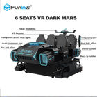 6 miejsc VR Dark Mar 9D VR Simulator z elektryczną platformą korbową