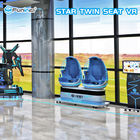 360 stopni 2 miejsca 9D Kino wirtualnej rzeczywistości z efektem zamiatania nóg krzesła EGG