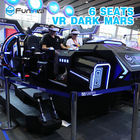 Stabilna 9D VR Cinema Driving Car Game Game 9D 6 graczy Park rozrywki Przejażdżki