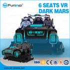 FuninVR-Hot sprzedający Arcade 6 miejsc VR ciemny mar 3,8KW Rzeczywistość wirtualna dla parku rozrywki