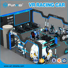 2100 * 2000 * 2100mm 1 gracz 0.7kw VR gry wyścigowe symulator wyścigów samochodowych 220 V konkurencyjna cena kompaktowy rozmiar