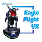 Moc 0,5KW Symulator lotu Eagle Flight VR o wadze 238 kg Kino filmowe 1260 * 1260 * 2450 mm