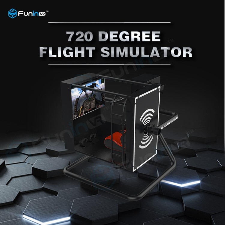 Ekscytujące wciągające latanie w locie Indoor Arcade Flight Game Machine 220V 3.5kw