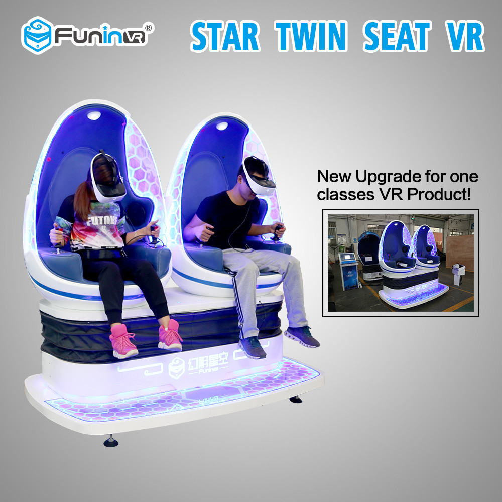Interaktywna kabina 9D Virtual Reality Simulator na lotnisko, klub