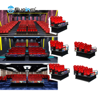 Zastosowalny kształt koloru 7D kino z 9 miejscami ruchowymi