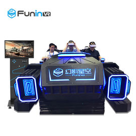6 miejsc 9D Virtual Reality Cinema VR Multiplayer Game Car Equipment Z ISO9001