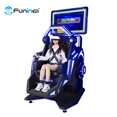 9d vr multiplayer wirtualna strzelanka do rzeczywistości wirtualnej Czarna gra 1 gracz 360 Rotation Immersive Roller Coaster