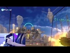 Gry w parku rozrywki 9D VR Simulator Kryty nurkowanie z niebem Symulator 360 VR