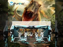 Doświadcz przyszłości rozrywki z 9D VR Dragon Rider 5 Seats Simulator na Dynamic Extreme Theme Platform