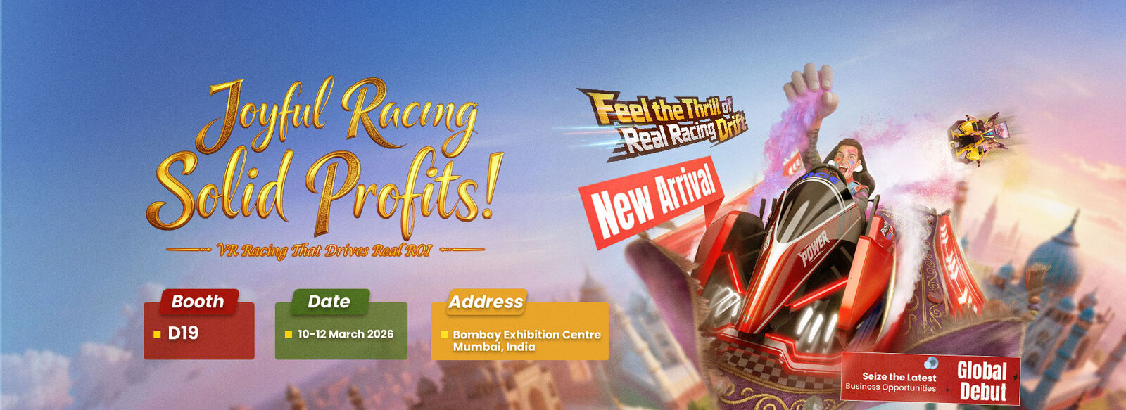 Symulator wyścigów VR