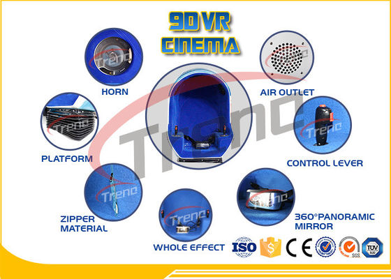 Symulator wirtualnej rzeczywistości Black Mini Dynamic 9D, 1080P HD Free Vision 9D Action Cinema