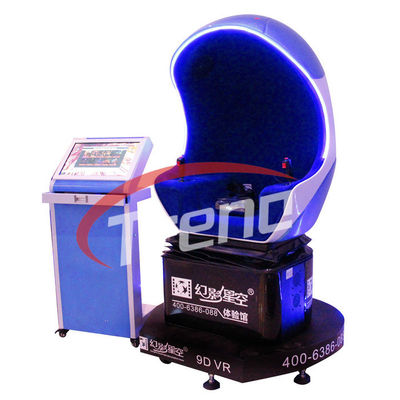 Amazing Blue 9D Virtual Reality Simulator, gra VR 9D Action Cinema CE Approved