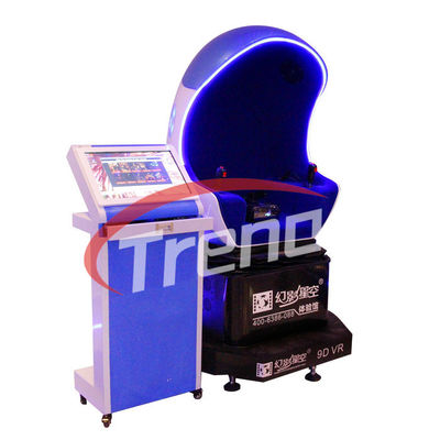 Park rozrywki Egg Shape 9D Virtual Reality Cinema Double Seats 1500 W SGS Approved