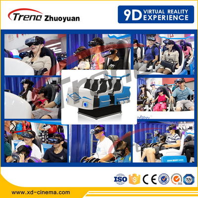 Symulator rozrywki 9D Virtual Roller Coaster Six Seats dla Auto Show