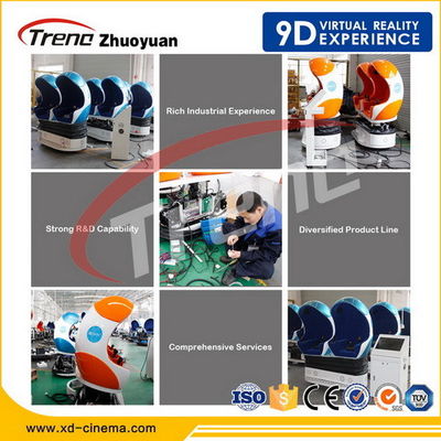 Symulator rozrywki 9D Virtual Roller Coaster Six Seats dla Auto Show