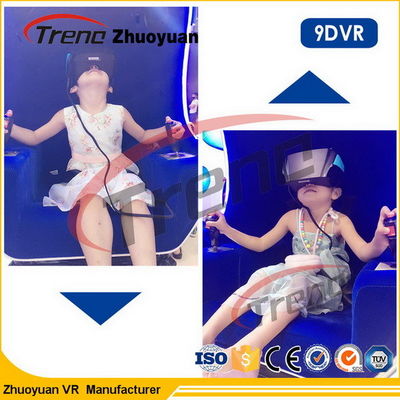 Gra samochodowa wyścigowa Online VR 9D Kino kinowe Potrójne krzesło 220 V 5500 Watt