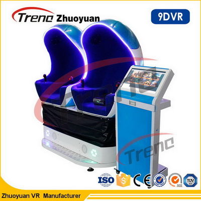 Amusement Park Electric 9D Virtual Reality Simulator Dwa siedzenia dla Busy Street Park