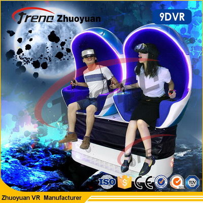 Amusement Park Electric 9D Virtual Reality Simulator Dwa siedzenia dla Busy Street Park