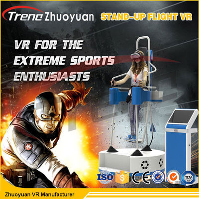 Full Motion Virtual Reality Flight Simulator stojący z okularami 360 stopni VR 1080P