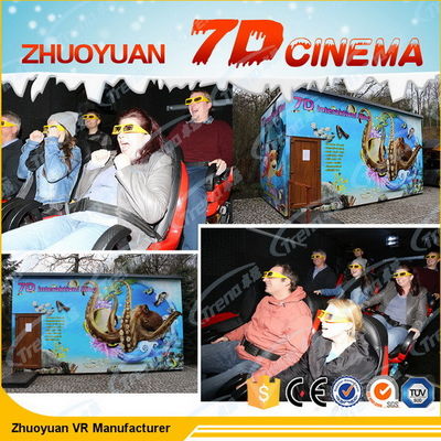 Kryty XD Movie Theater, 6 DOF Electric 7D Cinema Equipment Certyfikat ISO 9001