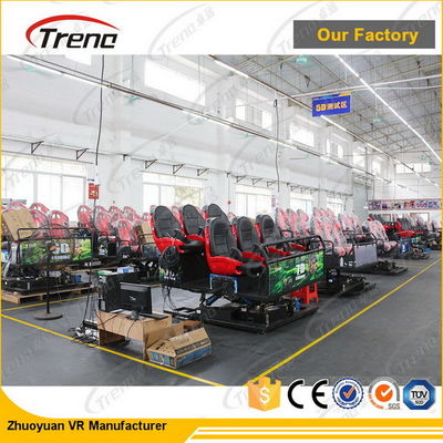 Ruchome sterowanie cyfrowe 7D Kino 4 miejsca / 6 miejsc z układem hydraulicznym