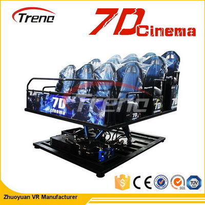 6 DOF Theme Park Rozrywka 7D Kino z systemem wyświetlania ekranu