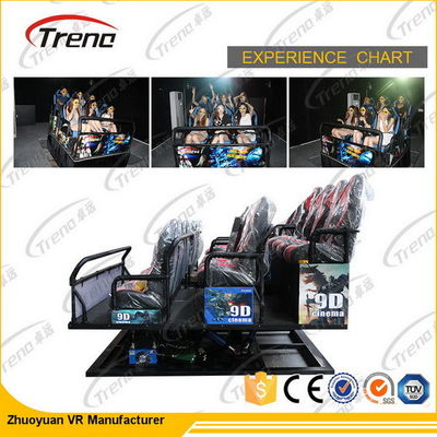 Funin VR 3DM Interaktywny system kina elektrycznego dla wielu graczy 5D / 7D
