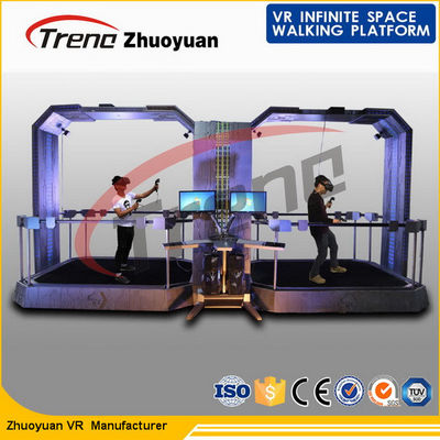 Czarne strzelanie 9D Action Kina 360 stopni widok z zestawu słuchawkowego VR HTC