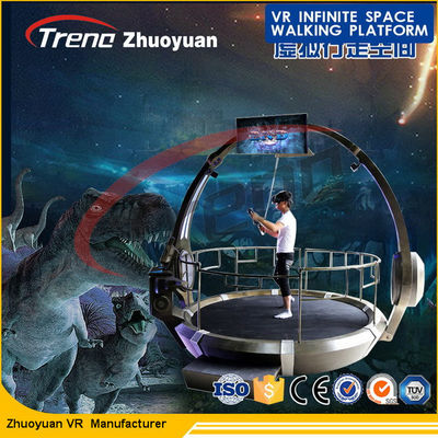 Black Theme Park Dynamic Walker Virtual World Simulator z efektami dynamicznymi