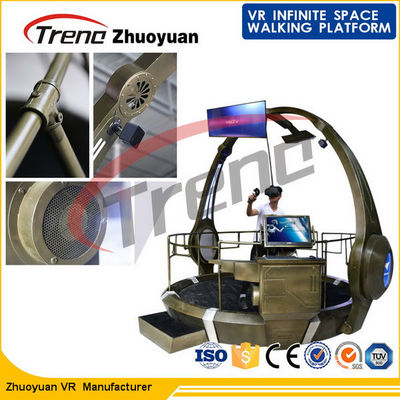 Strzelanie Gun Walking Virtual Reality Simulator 360 ° Śledzenie głowy w centrum handlowym