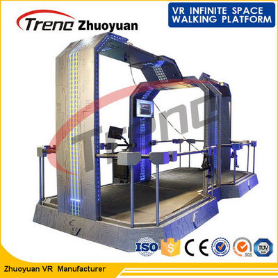 Strzelanie Gun Walking Virtual Reality Simulator 360 ° Śledzenie głowy w centrum handlowym