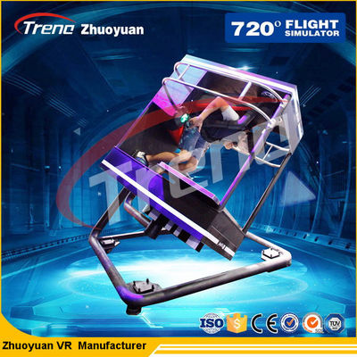 Czarna gra w park rozrywki VR 720 ° Motion Studio z kabiną Drive Simulation