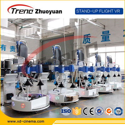 Egg Machine Video Game 9D Virtual Reality Flight Simulator Stand Up For Fitness Center