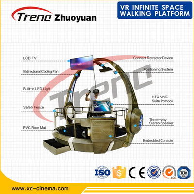 Park rozrywki 9D Virtual Reality Simulator z platformą Hyper Fine Virtual Walking