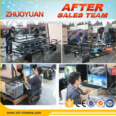 System hydrauliczny Mobile 5D Cinema z konsolą do gier Virtual Reality